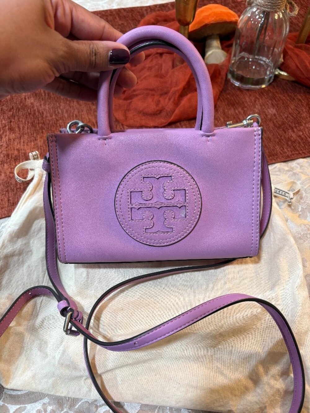 Ella Bio Mini Tote- Lilac